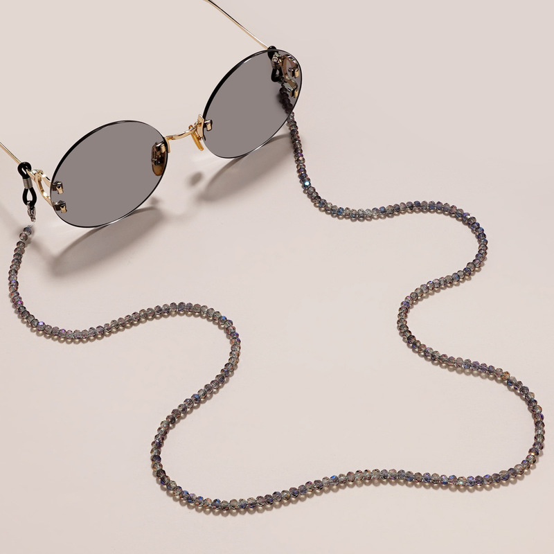 クリスタルメガネチェーン女性のためのエレガントなサングラスス - Sunglass Retainer Cord のレビューと価格