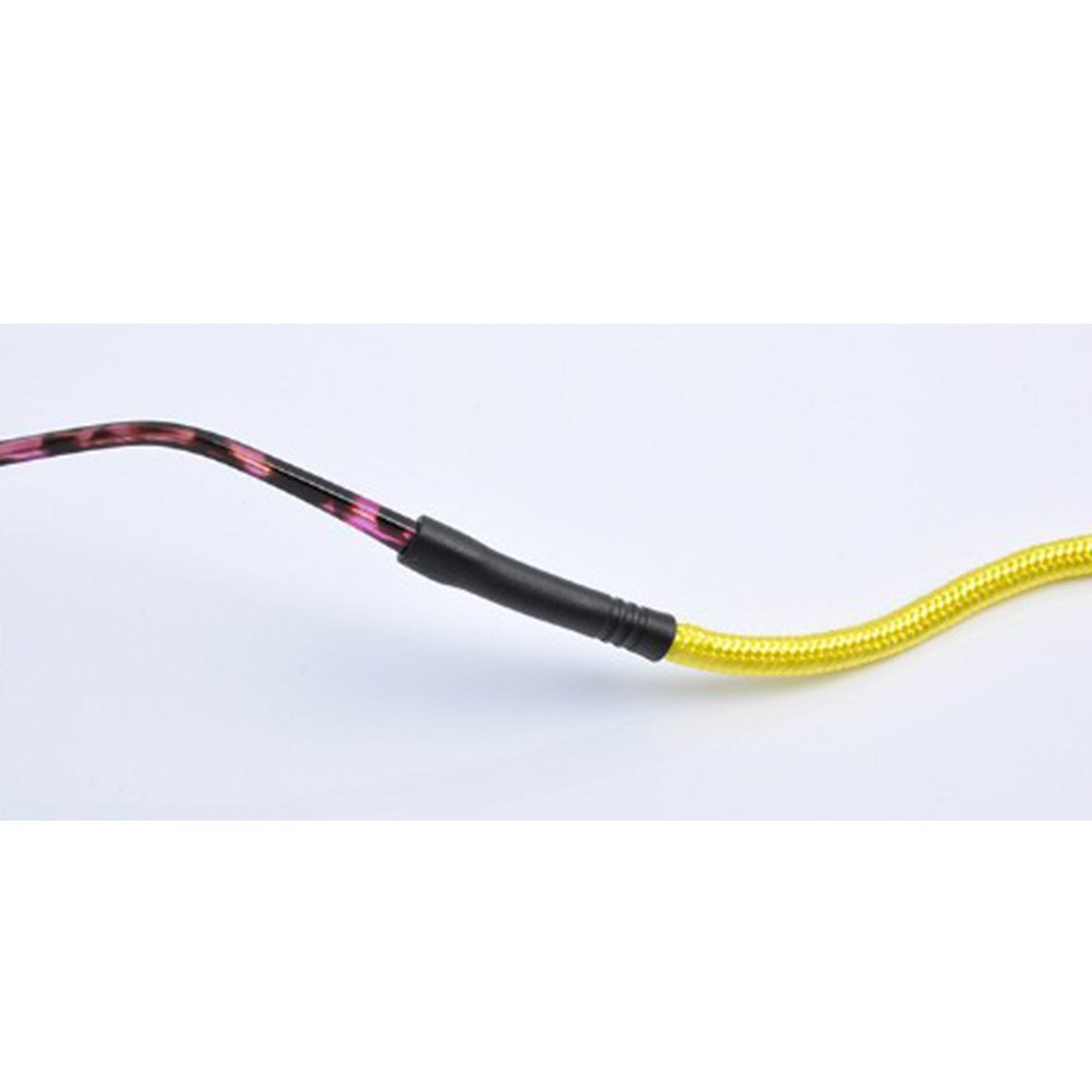 汎用性の高いメガネストラップ。調整可能な黄色のメガネホルダー - Sunglass Retainer Cord のレビューと価格