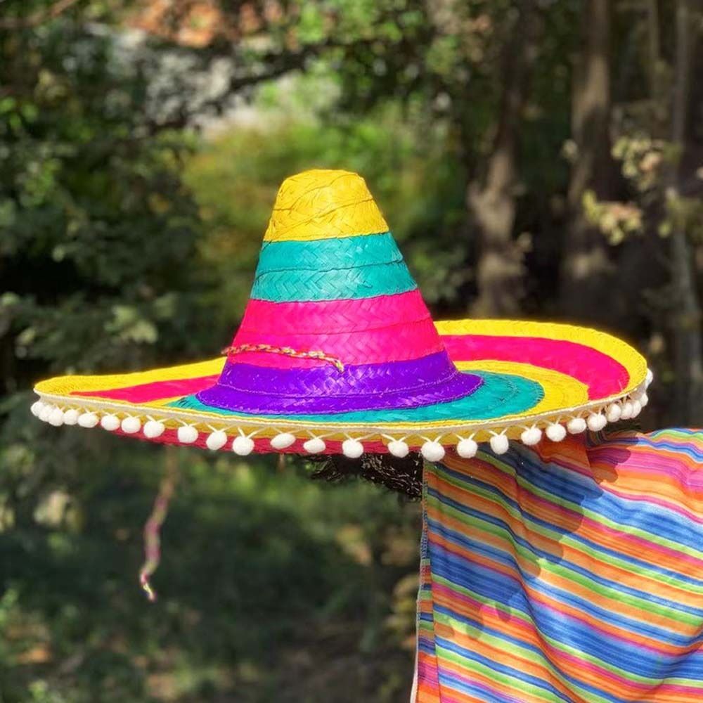 つば広メキシカンパーティーハット天然ストローパナマバケットメ - Bucket Hat Straw のレビューと価格