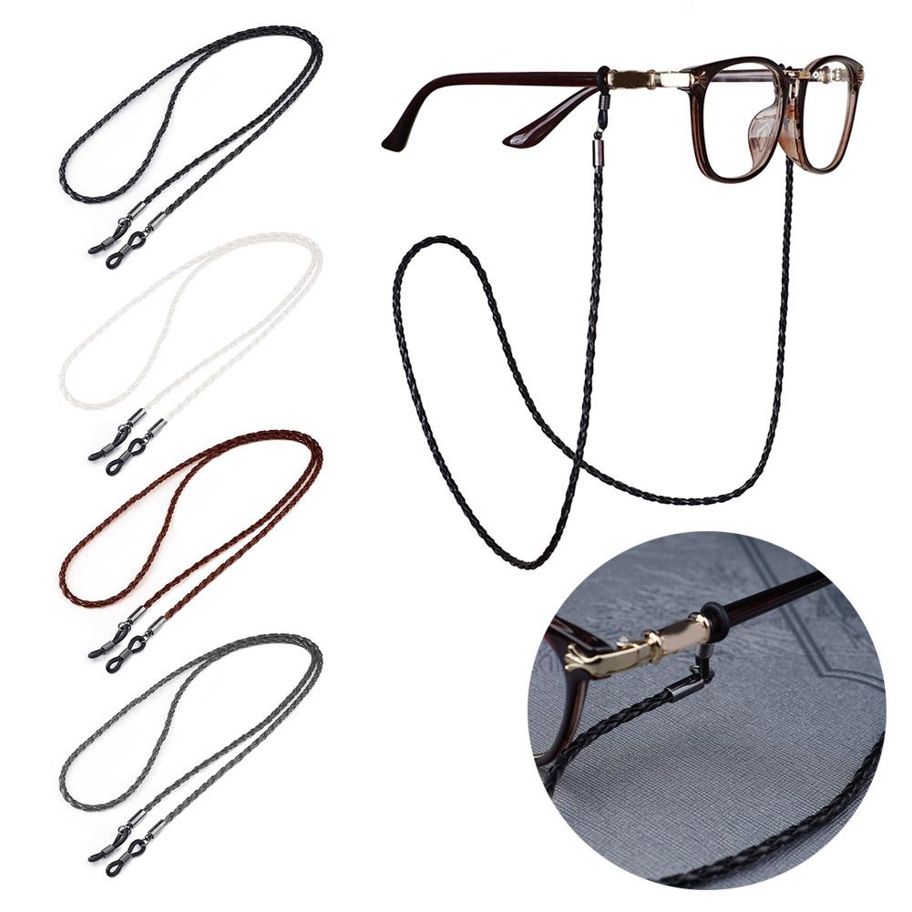 女性サングラスチェーン PU ツイストレザーロープチェーンス - Sunglass Retainer Cord のレビューと価格