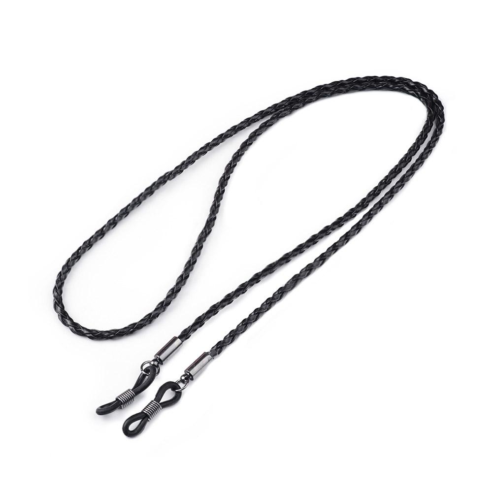 女性サングラスチェーン PU ツイストレザーロープチェーンス - Sunglass Retainer Cord のレビューと価格