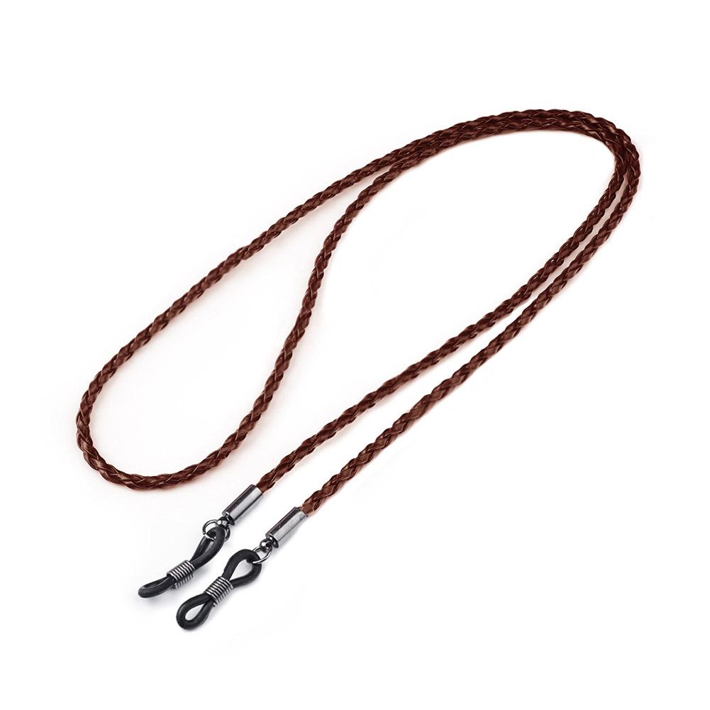 女性サングラスチェーン PU ツイストレザーロープチェーンス - Sunglass Retainer Cord のレビューと価格